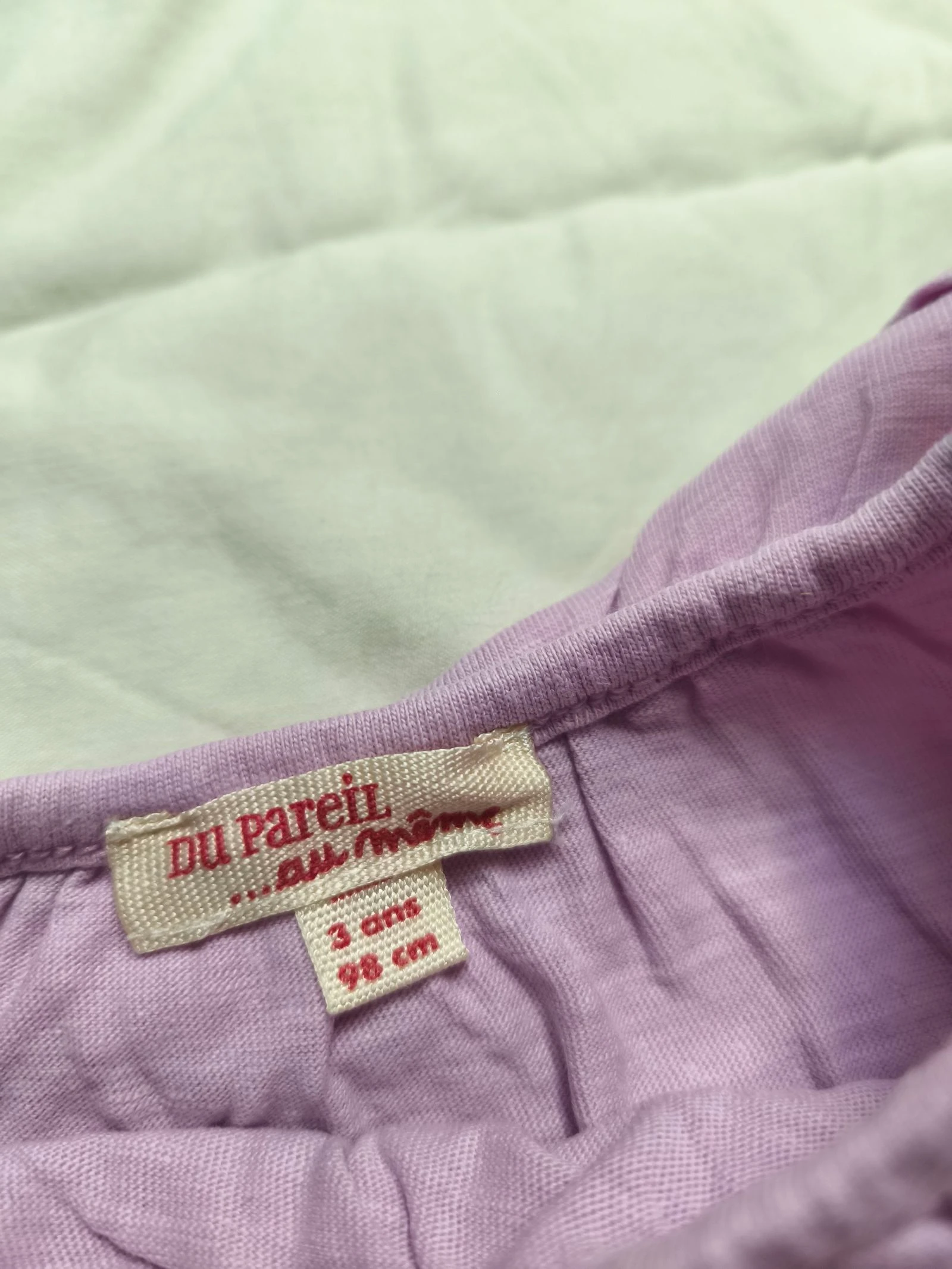 Lote de 2 tops para niña (3 años) – photo 6